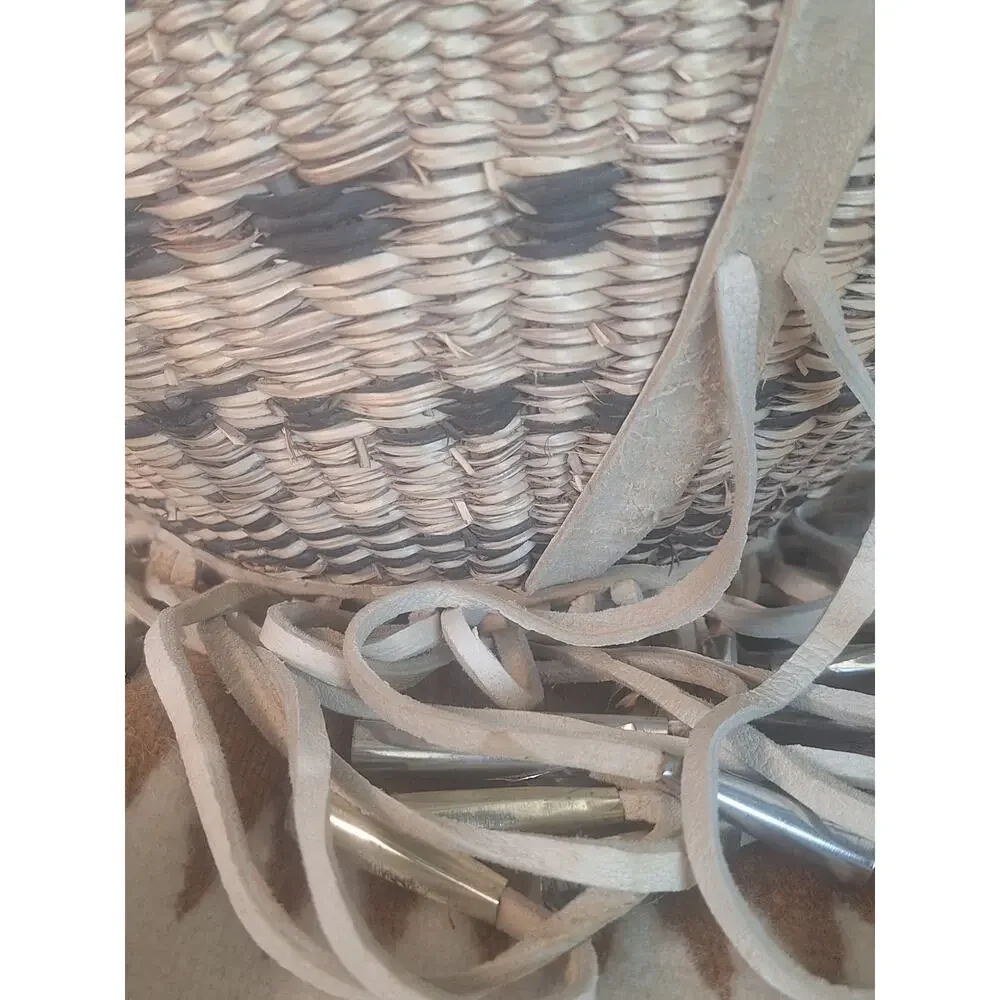 Vintage San Carlos Apache Burden Basket Helen Bonita Heard Museum Provenance
